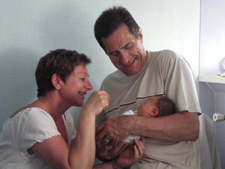 Ma mamie Cathy et son ami Roland