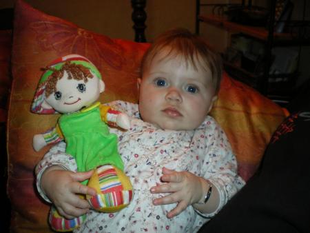 Ma premi�re poup�e